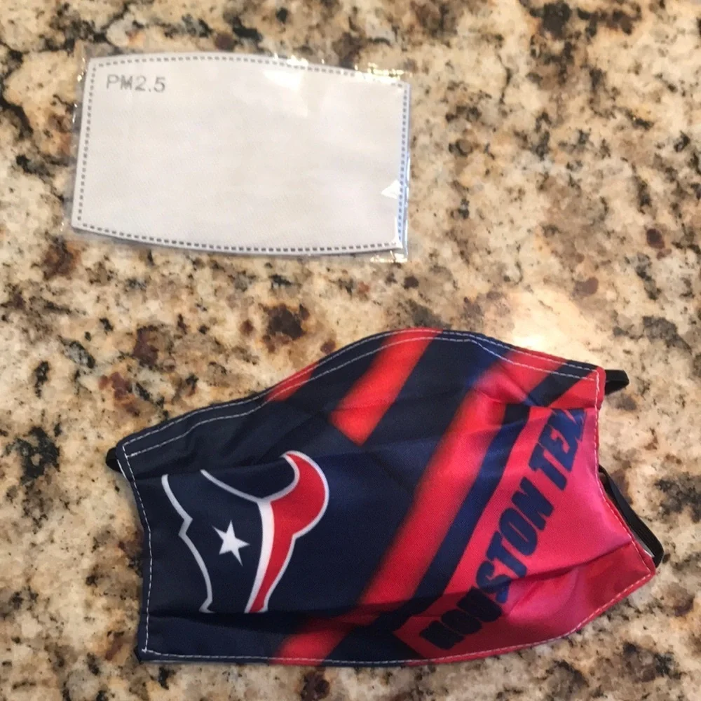 6/$20 New Houston Texans face mask